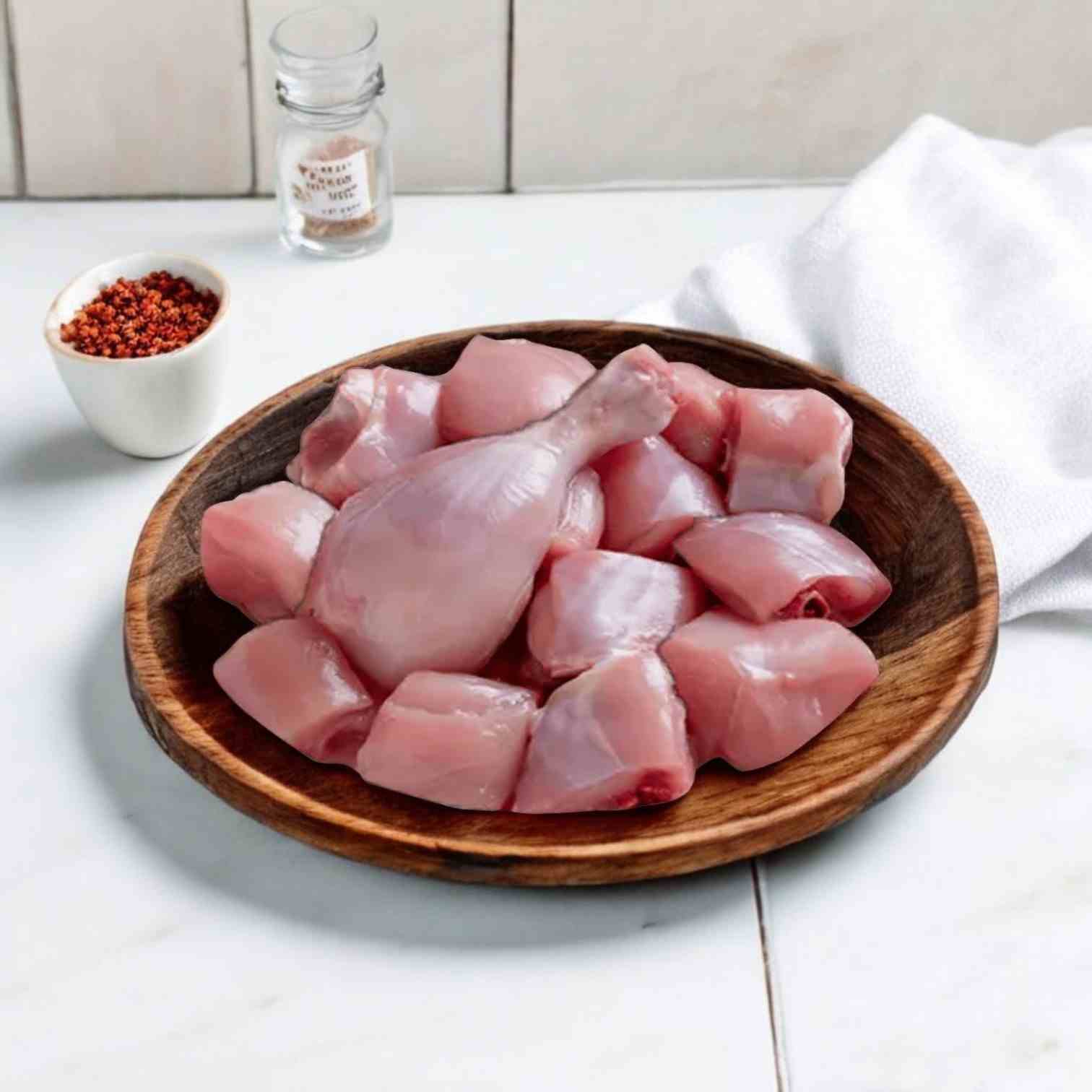 Chicken Curry Cut - Small Pieces,Large Pack